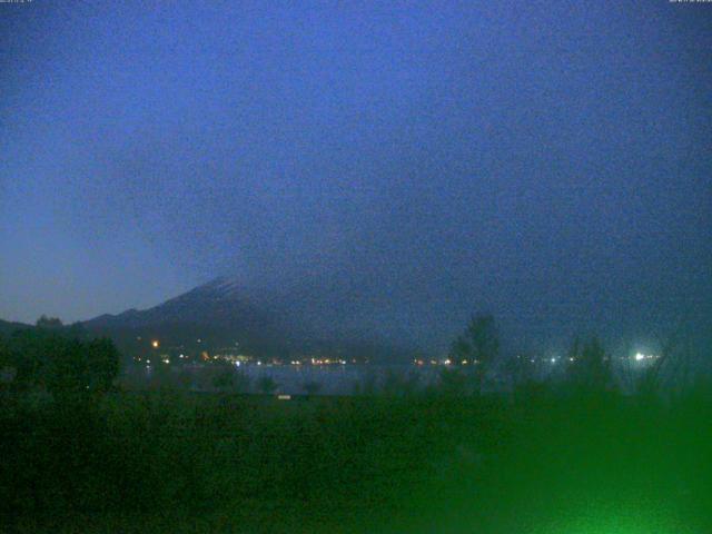 山中湖からの富士山