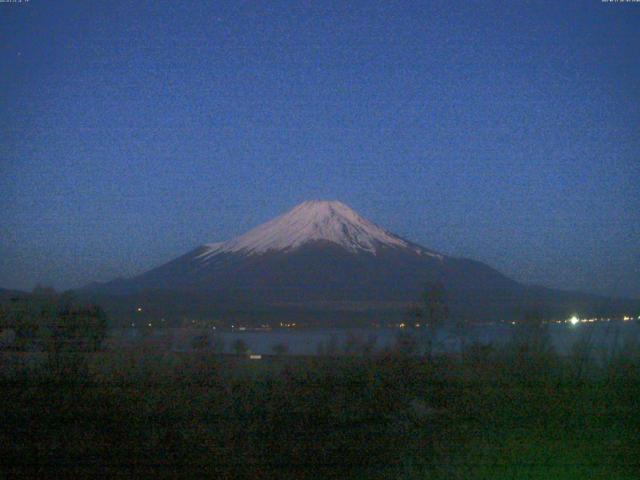 山中湖からの富士山
