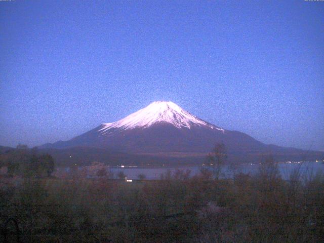 山中湖からの富士山
