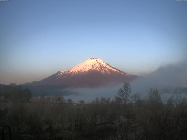 山中湖からの富士山