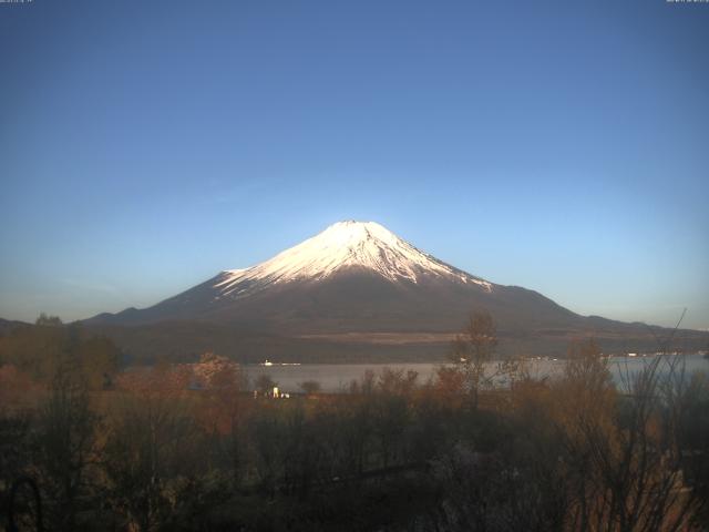 山中湖からの富士山