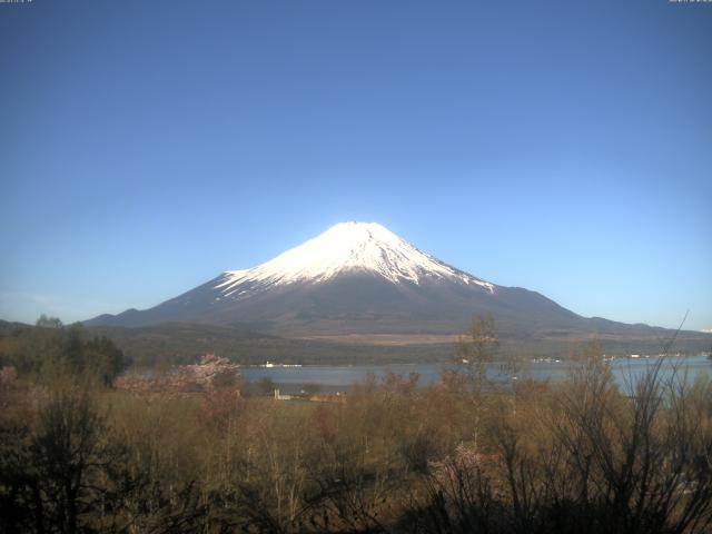 山中湖からの富士山