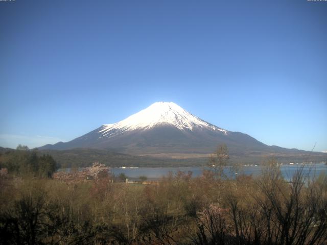 山中湖からの富士山