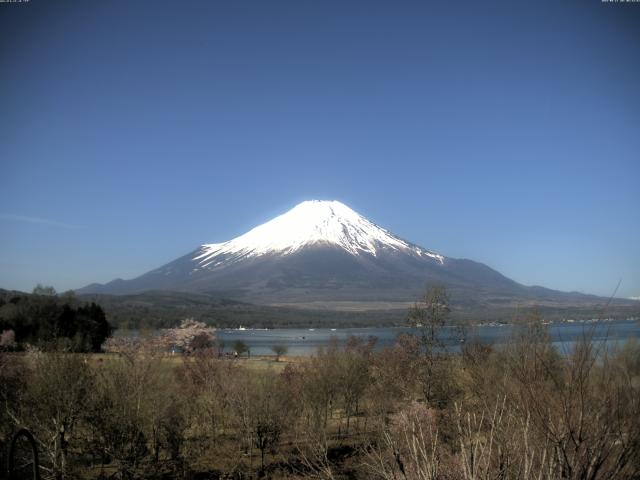 山中湖からの富士山