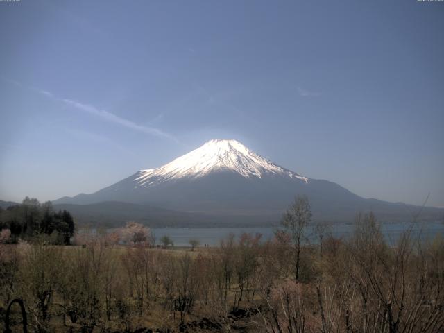 山中湖からの富士山