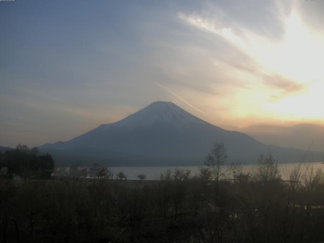 山中湖からの富士山