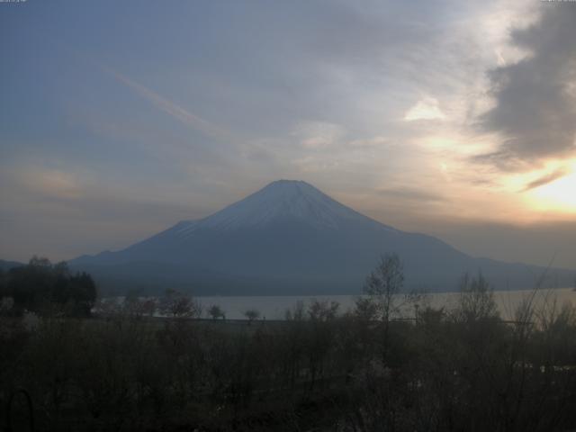 山中湖からの富士山