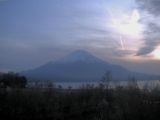 山中湖からの富士山