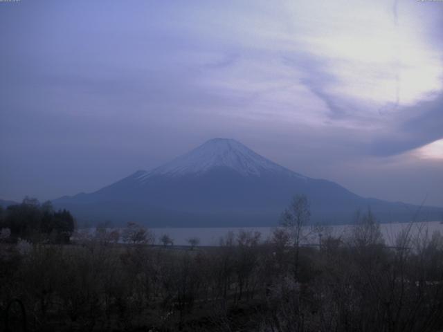 山中湖からの富士山
