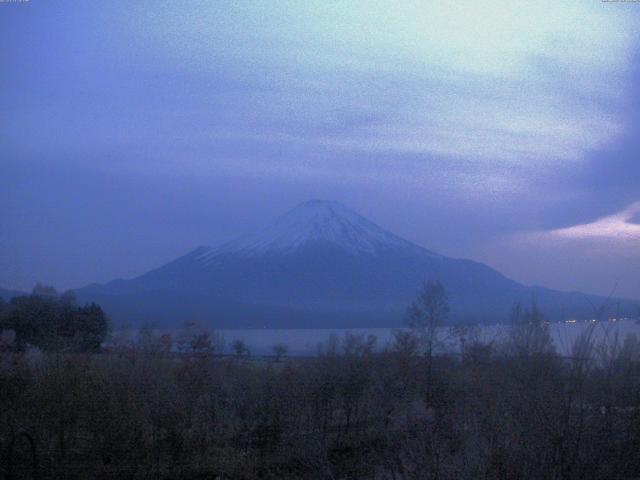 山中湖からの富士山