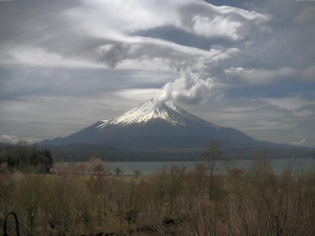 山中湖からの富士山