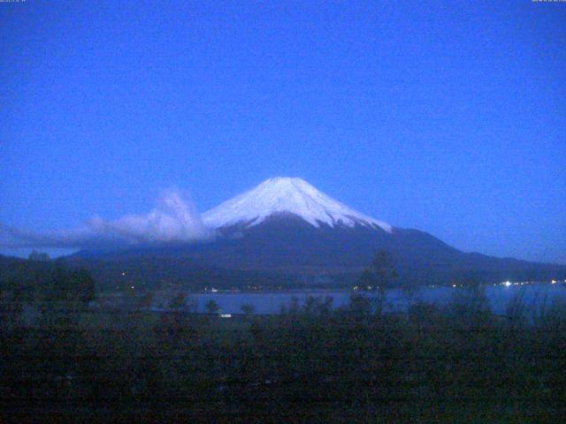 山中湖からの富士山