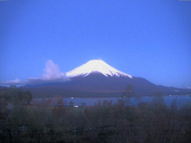山中湖からの富士山