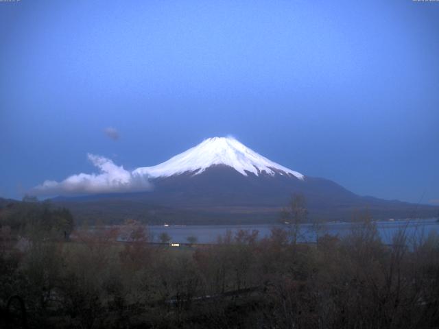 山中湖からの富士山