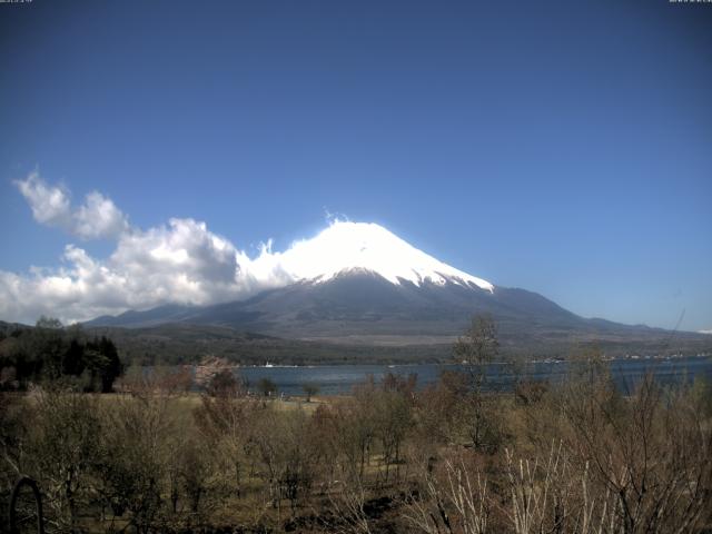 山中湖からの富士山