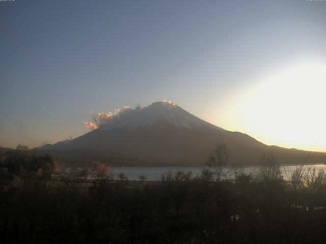 山中湖からの富士山
