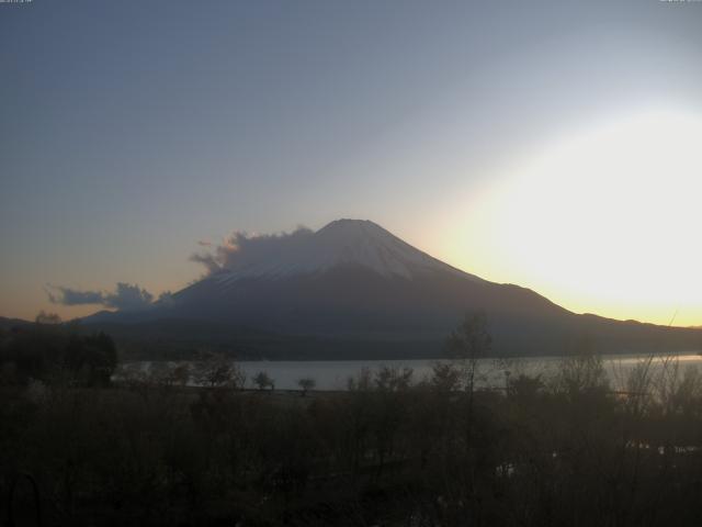 山中湖からの富士山