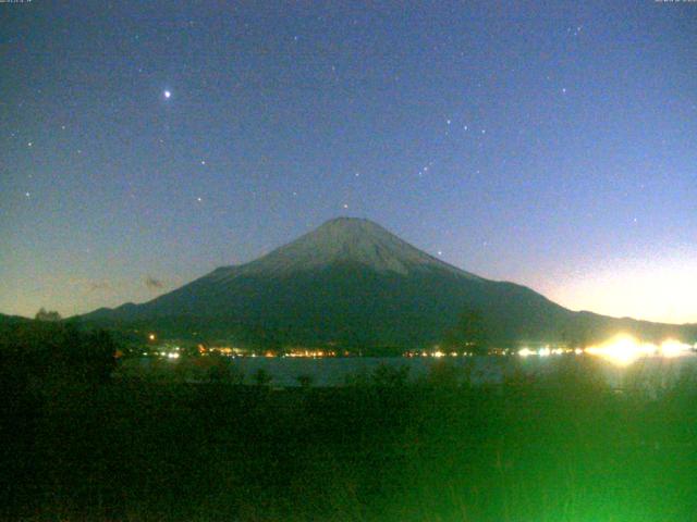 山中湖からの富士山