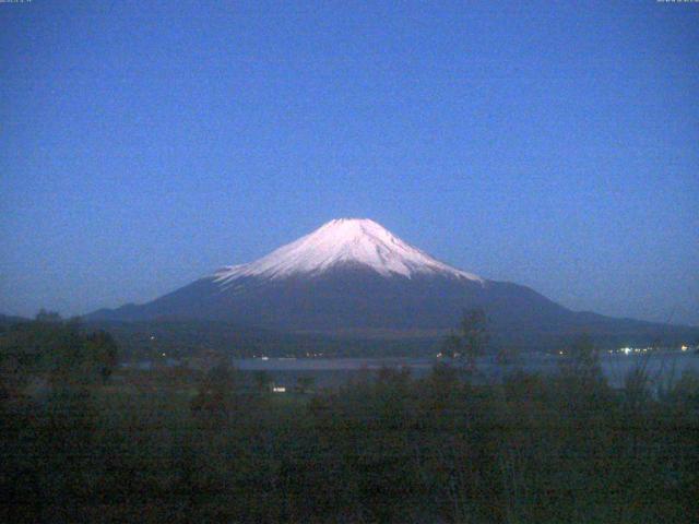 山中湖からの富士山
