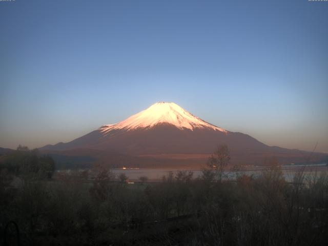 山中湖からの富士山