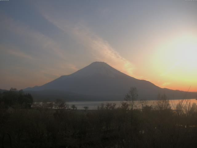 山中湖からの富士山