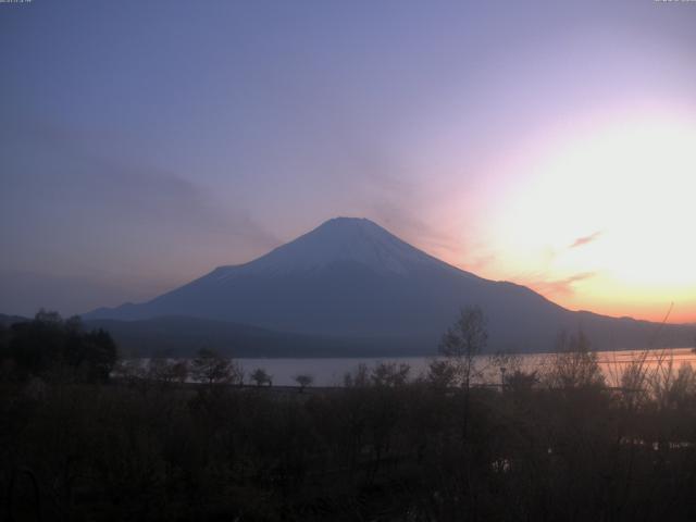 山中湖からの富士山