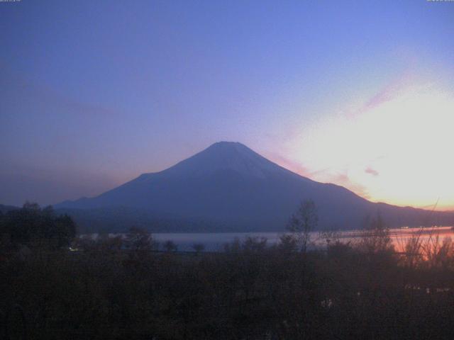 山中湖からの富士山