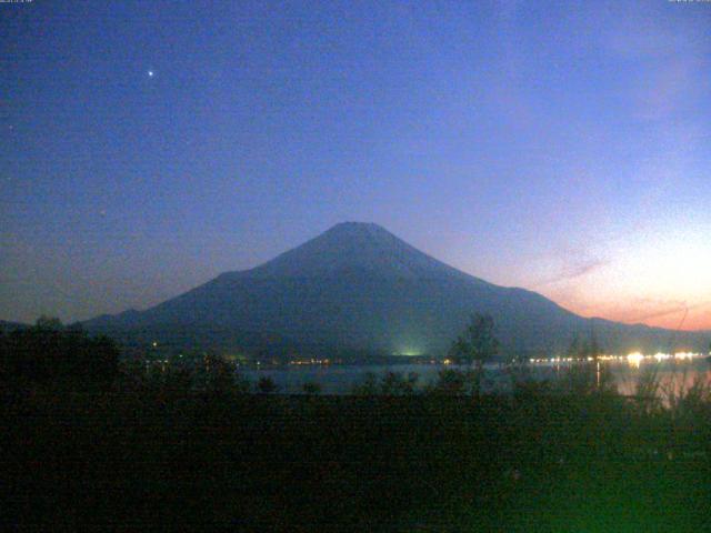 山中湖からの富士山