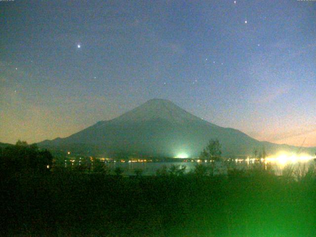 山中湖からの富士山