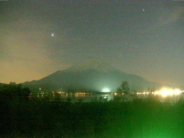山中湖からの富士山