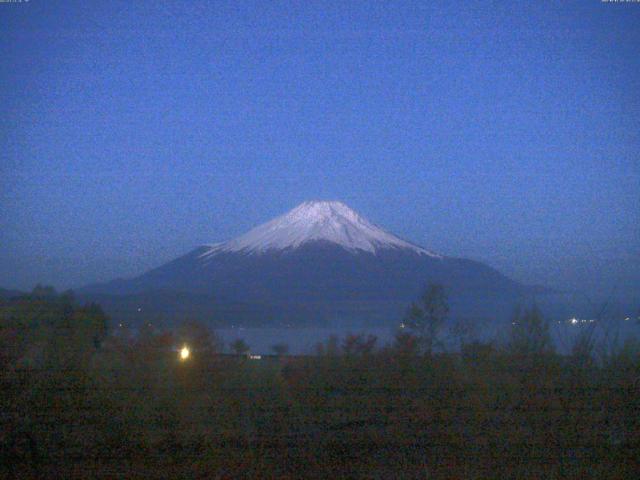 山中湖からの富士山