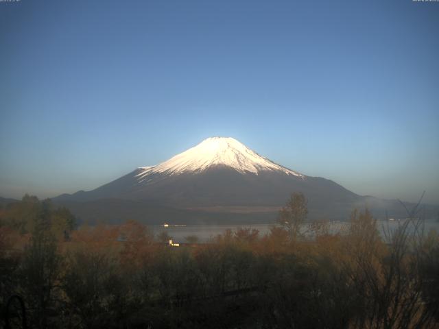 山中湖からの富士山