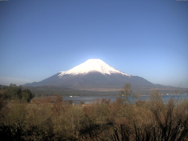 山中湖からの富士山