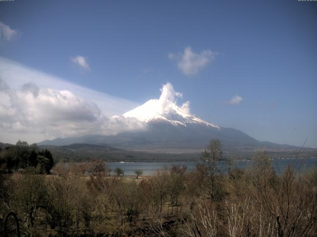 山中湖からの富士山