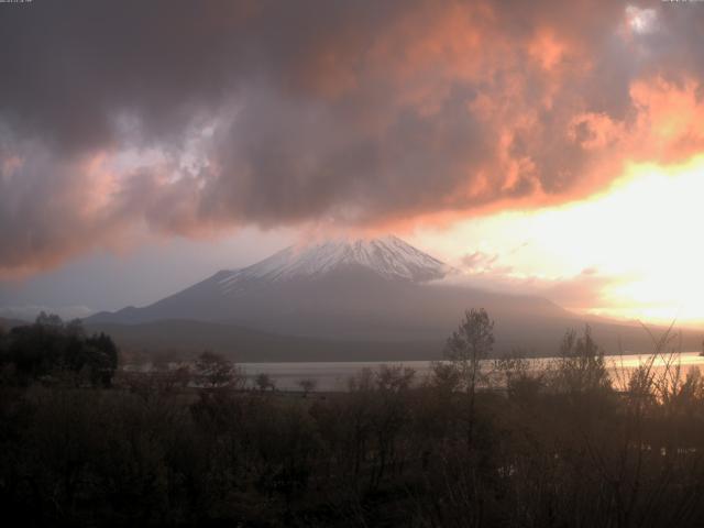 山中湖からの富士山
