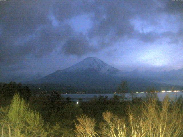 山中湖からの富士山