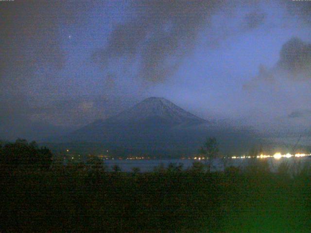 山中湖からの富士山