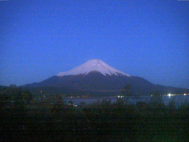 山中湖からの富士山