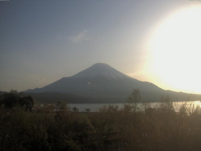 山中湖からの富士山