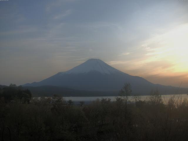 山中湖からの富士山