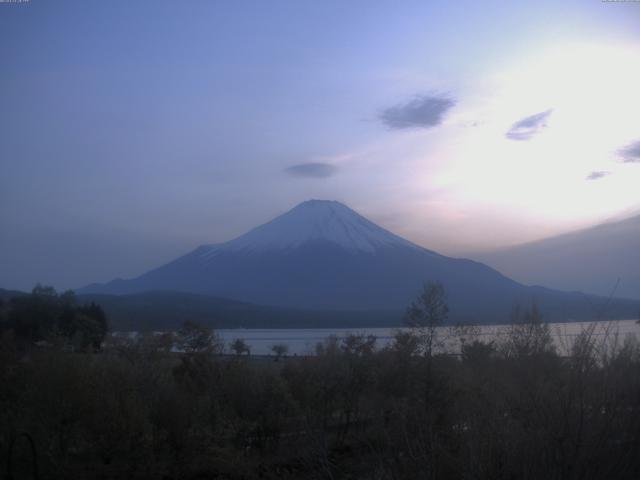 山中湖からの富士山