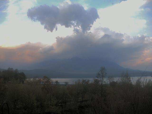山中湖からの富士山