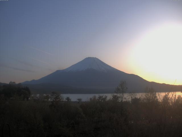山中湖からの富士山