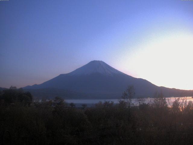 山中湖からの富士山