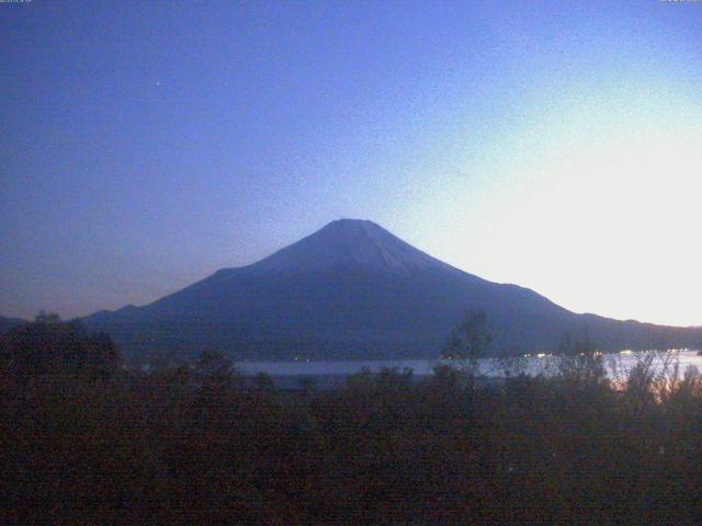 山中湖からの富士山