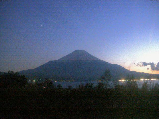 山中湖からの富士山