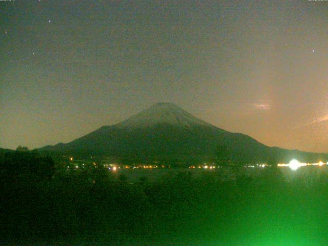 山中湖からの富士山