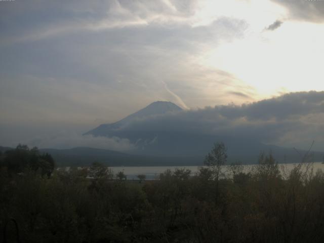 山中湖からの富士山