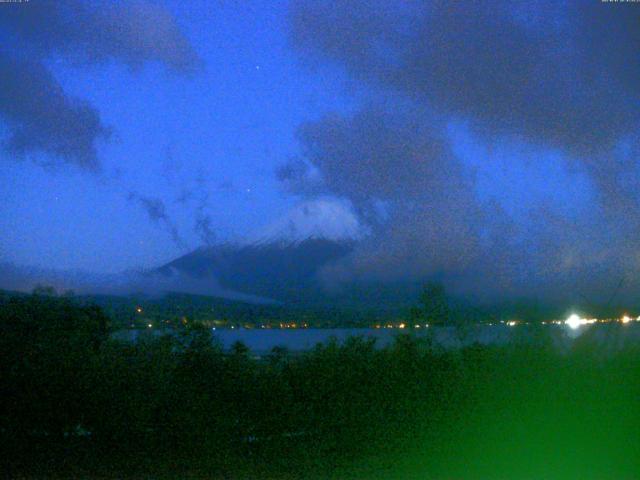 山中湖からの富士山