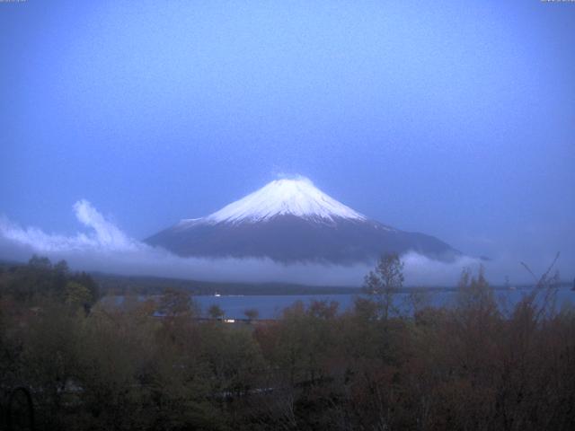 山中湖からの富士山